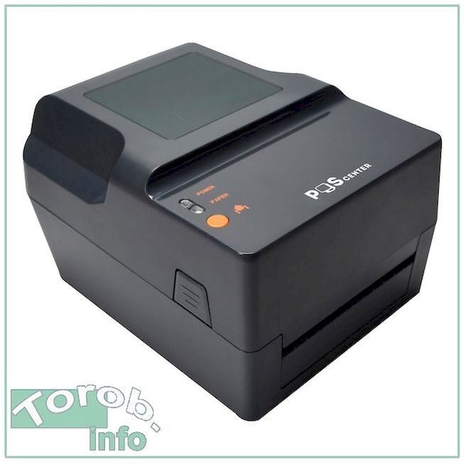 POScenter TT-100 - настольный термотрансферный принтер этикеток 