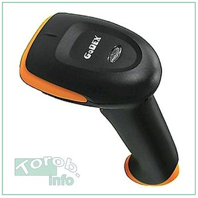 GODEX GS220 - Лазерный сканер штрих-кода  USB HID