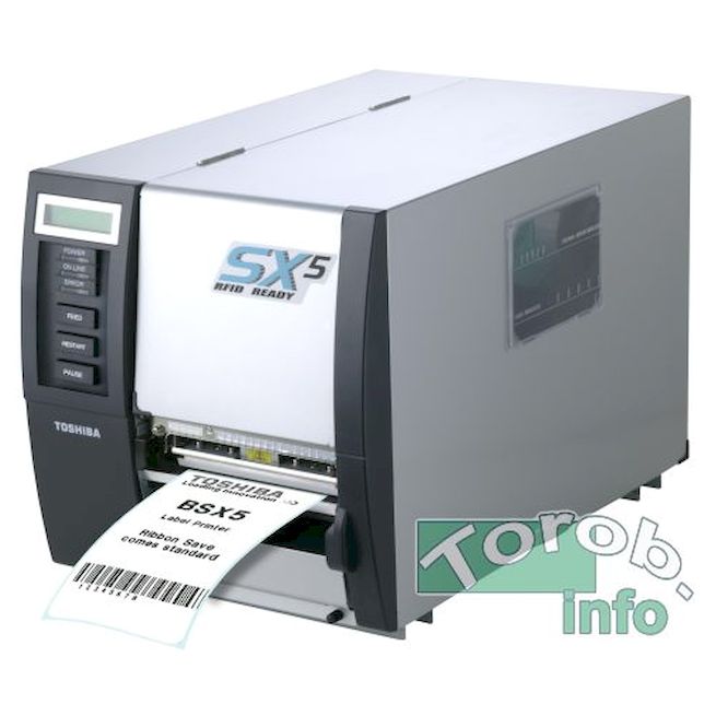 Toshiba B-SX5T - Термотрансферный принтер этикеток штрих-кода