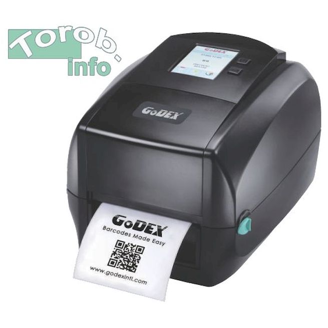 Godex RT863i термотрансферный принтер этикеток