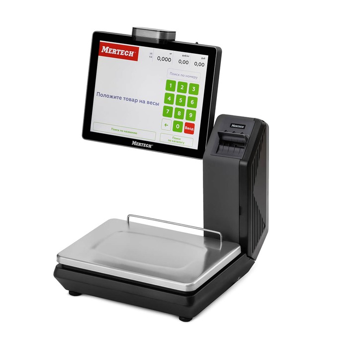 Весы с печатью этикеток M-ER 725 PM-15.2 (VISION-AI 15", USB, Ethernet, Wi-Fi)