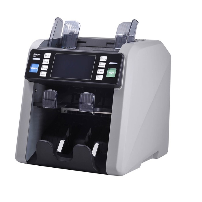 MERTECH C-200 DOUBLE CIS MG touch screen Счетчик банкнот с детектором подлинности 1