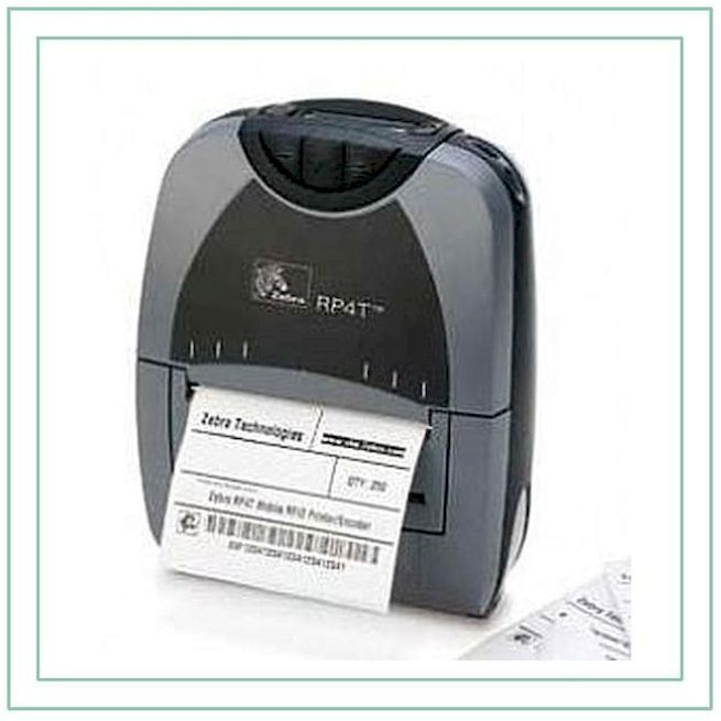 Zebra P4T - Мобильный термо-трансферный RFID принтер